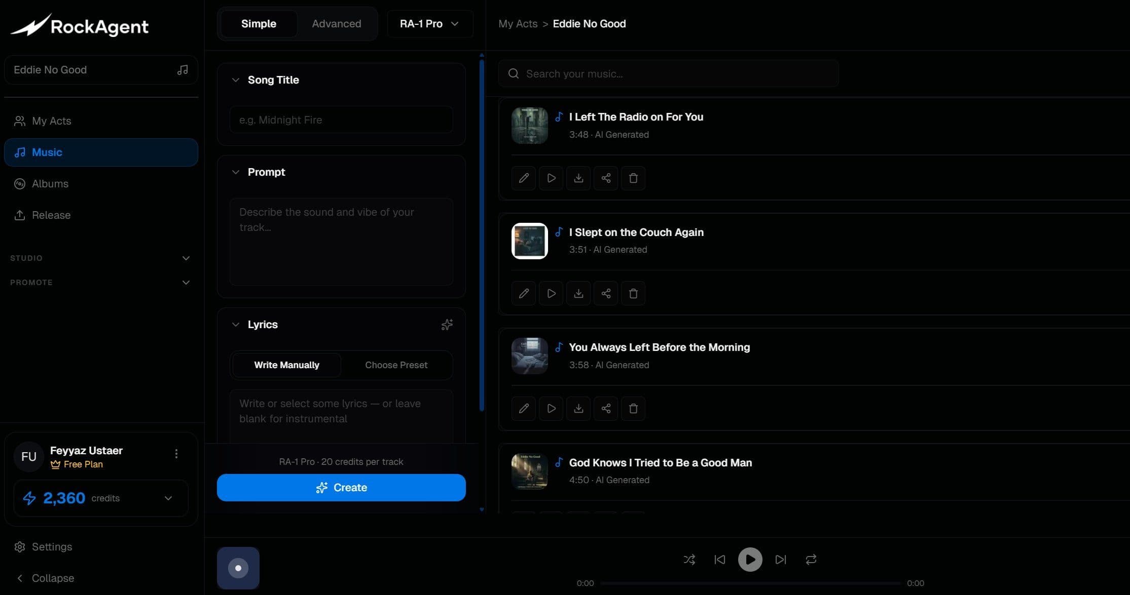 Yapay Zeka ile Müzik Dünyasında Devrim: RockAgent Sahneye Çıkıyor