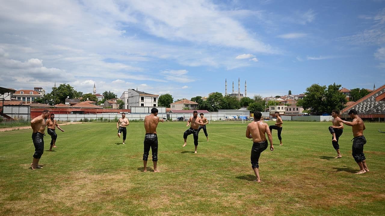 665. Tarihi Kırkpınar Yağlı Güreşleri İçin Geri Sayım Başladı