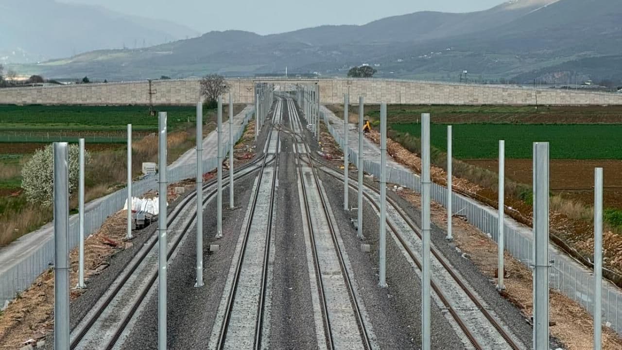 Bursa'yı Yüksek Hızlı Tren Ağına Bağlayacak Hatta Test Sürüşleri Başlıyor