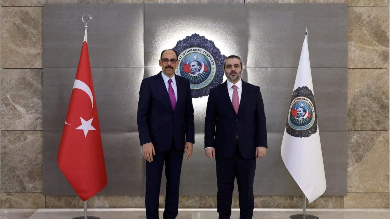 MİT Başkanı İbrahim Kalın, Suriye Dışişleri Bakanı Şeybani ile Ankara'da Görüştü