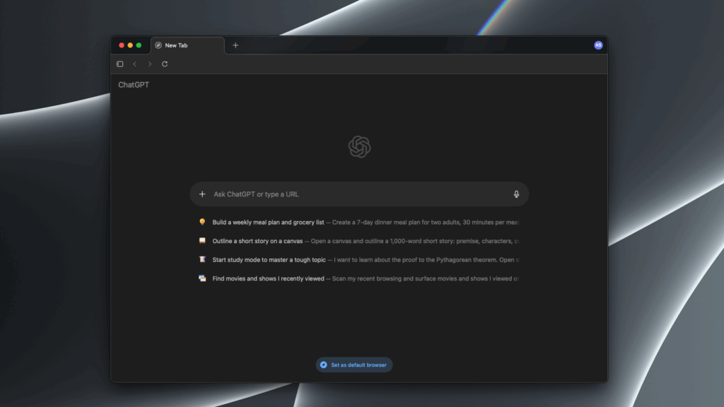 chatgpt atlas yapay zeka web tarayıcı