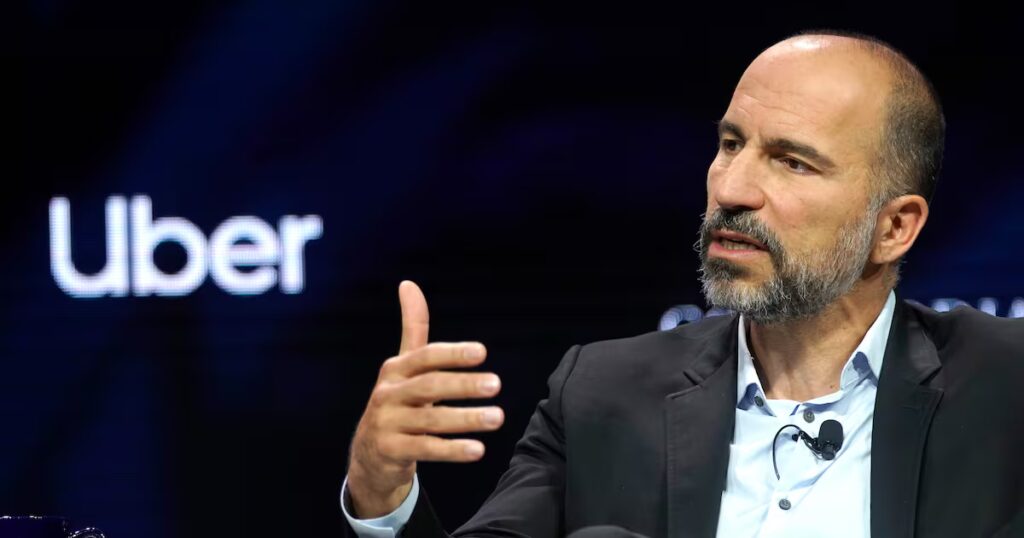 uber getir, uber ceo dara khosrowshahi